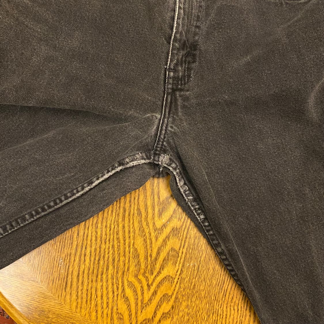 90s 빈티지 리바이스 550 흑청 상품이미지9