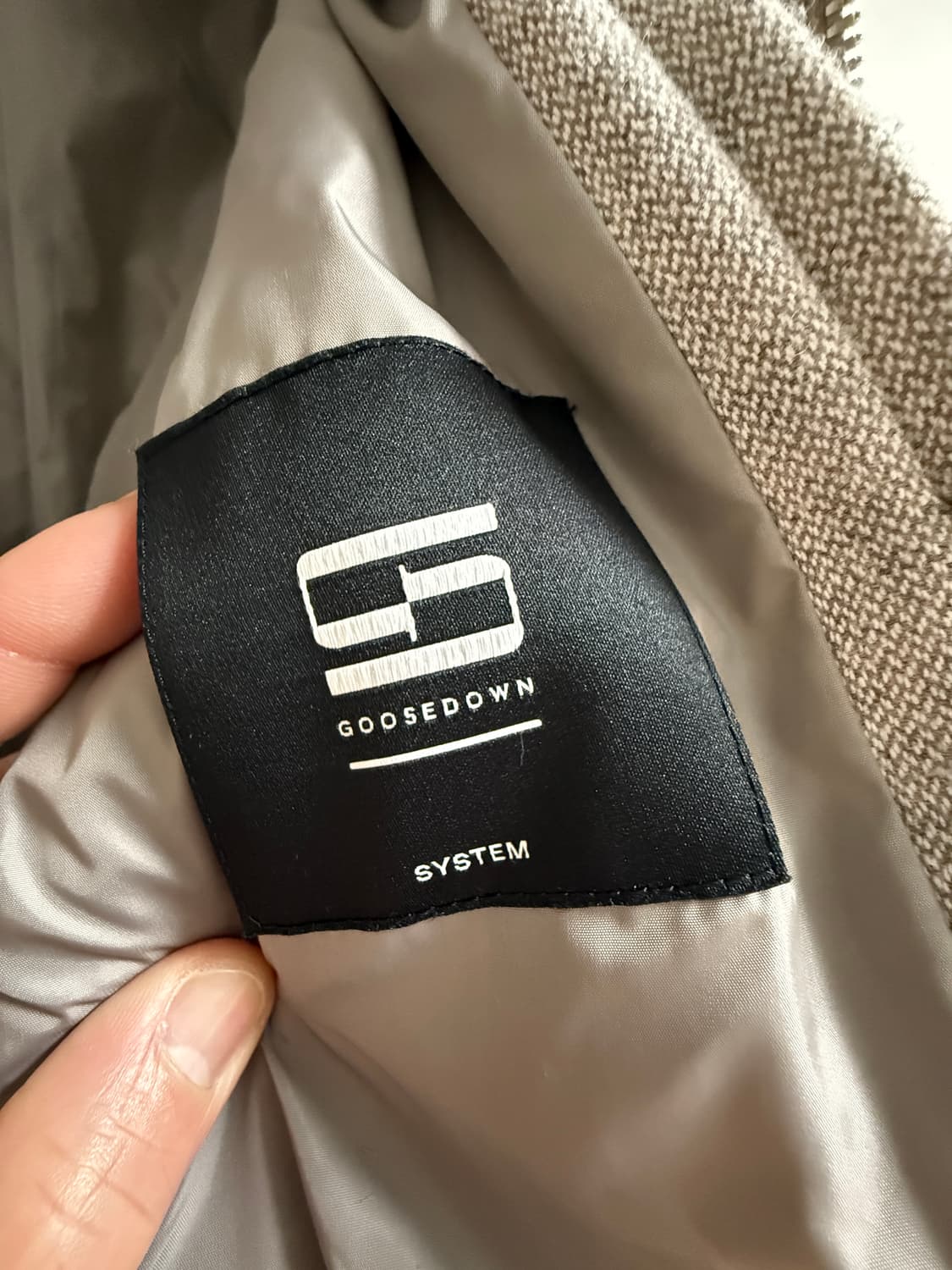 시스템옴므 구스다운 상품이미지4