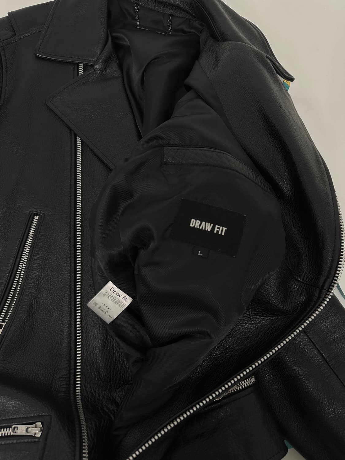 소가죽 레더 자켓  상품이미지6