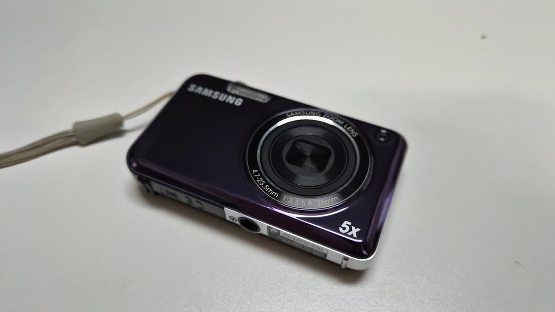 작례O 한효주 디카 삼성 vluu pl120 초소형 빈티지 디지털카메라 상품이미지7