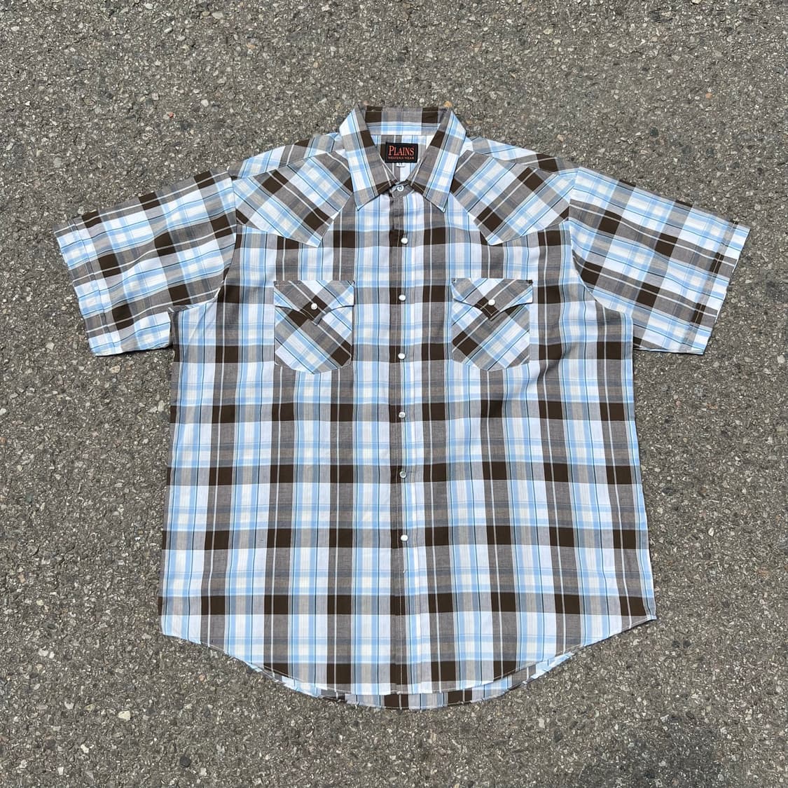 00‘s Plains Western Wear  웨스턴 셔츠 상품이미지1