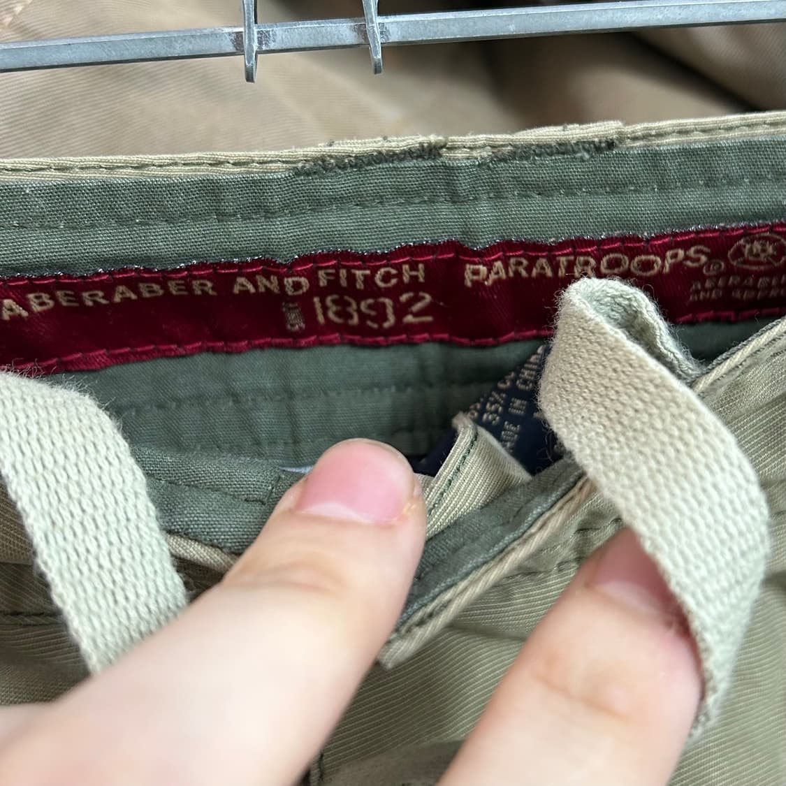 아베크롬비 나일론 와이드 카고 팬츠 상품이미지8