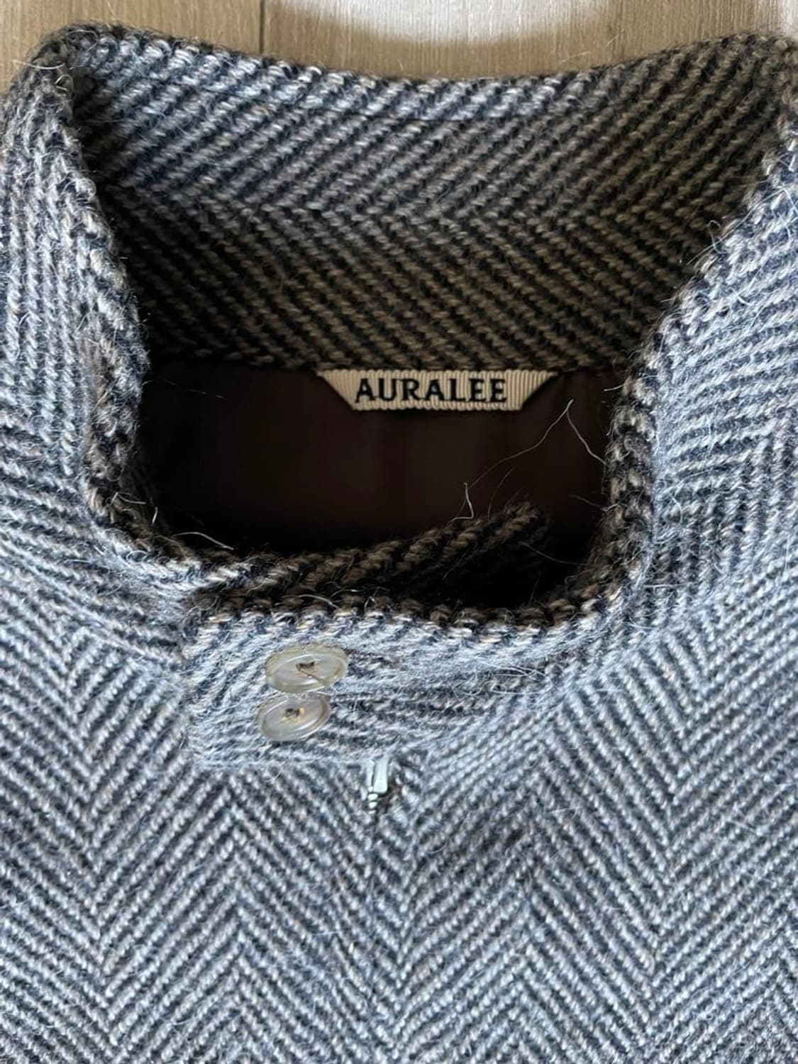 오라리 셔틀랜드 라마 울 블루종(3) 상품이미지5