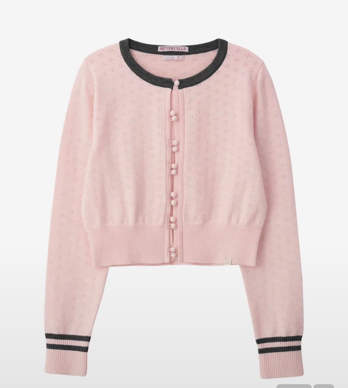 비터셀즈 C.G 포인텔 가디건-핑크 상품이미지1