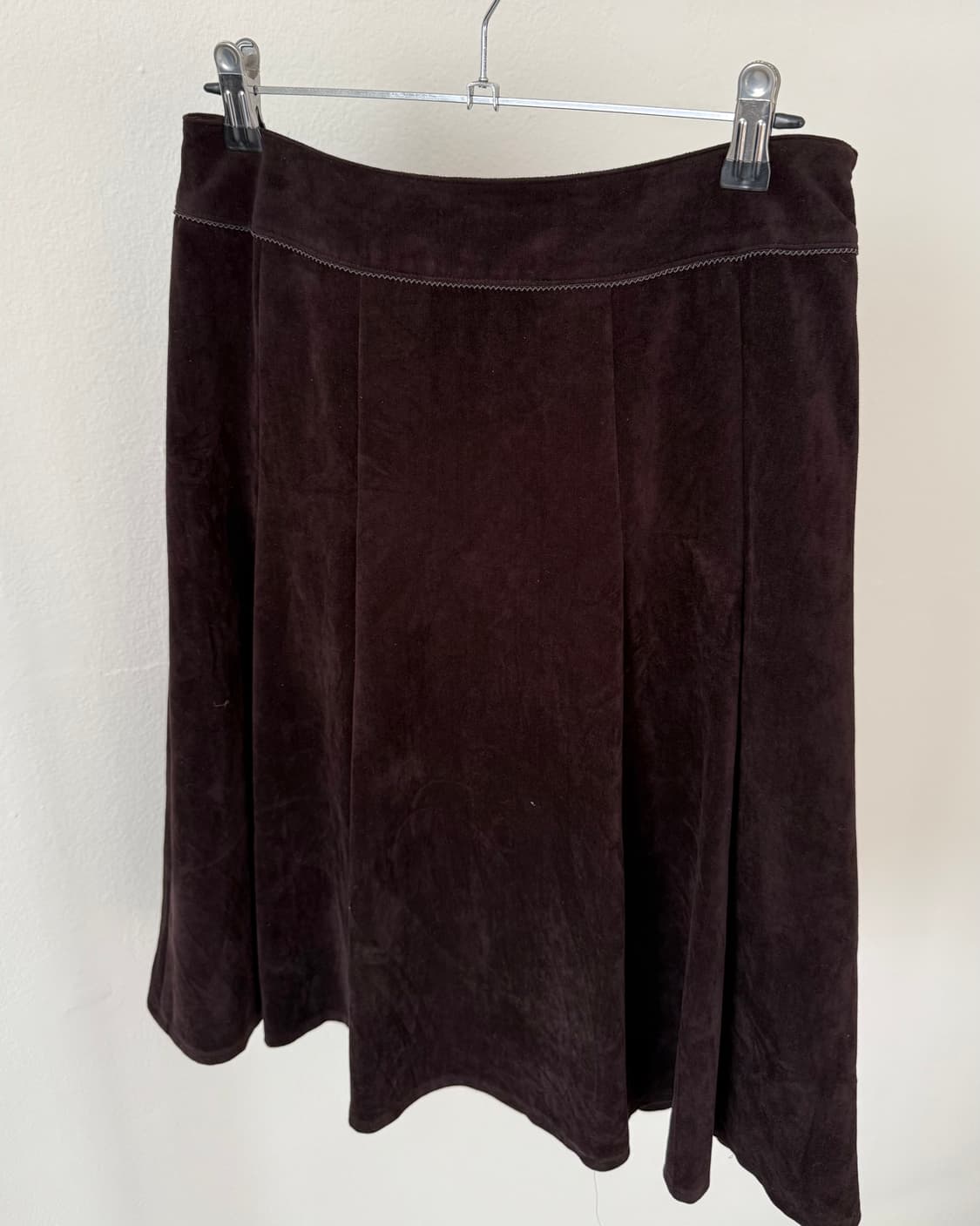 빈티지 벨벳 스커트 상품이미지3