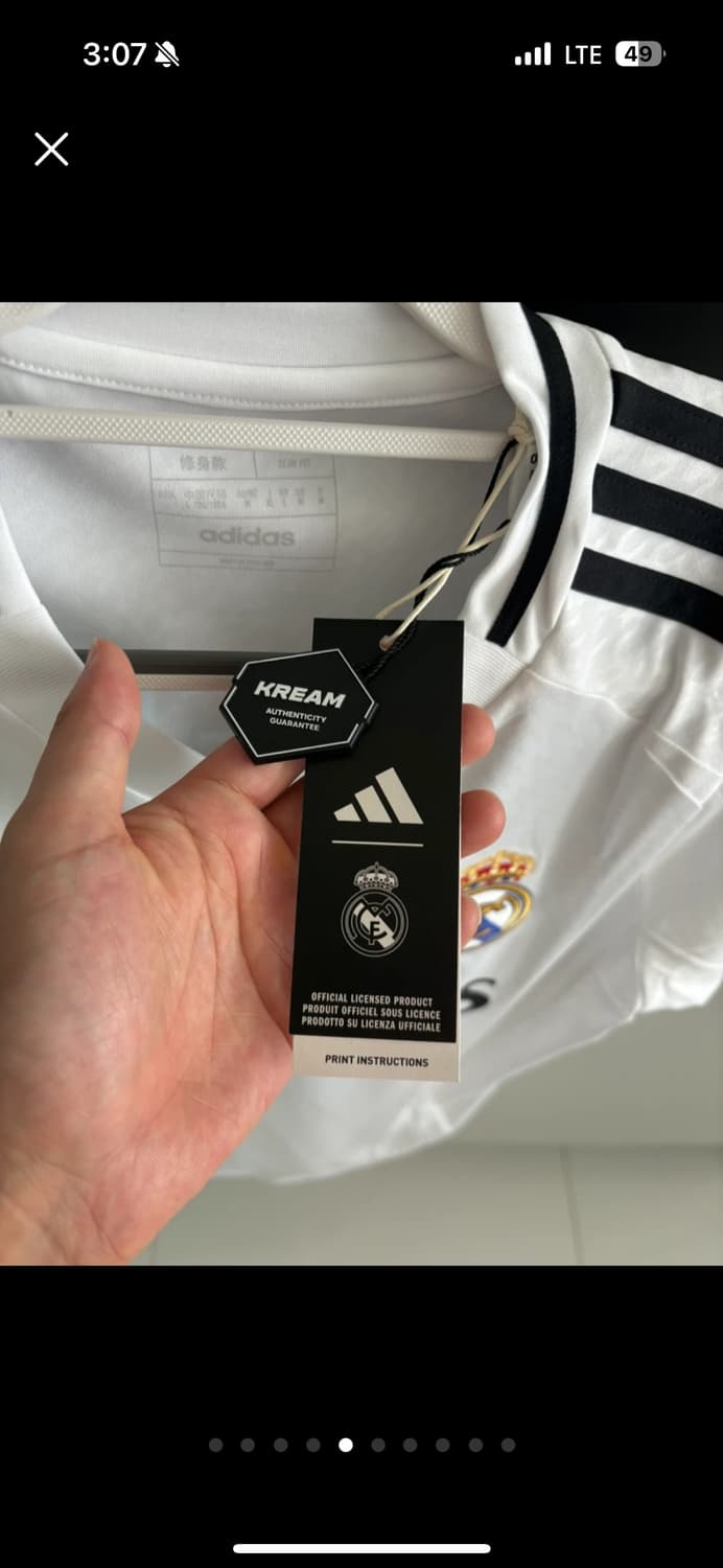 레알마드리드 24-25시즌 아시아 l사이즈 상품이미지5