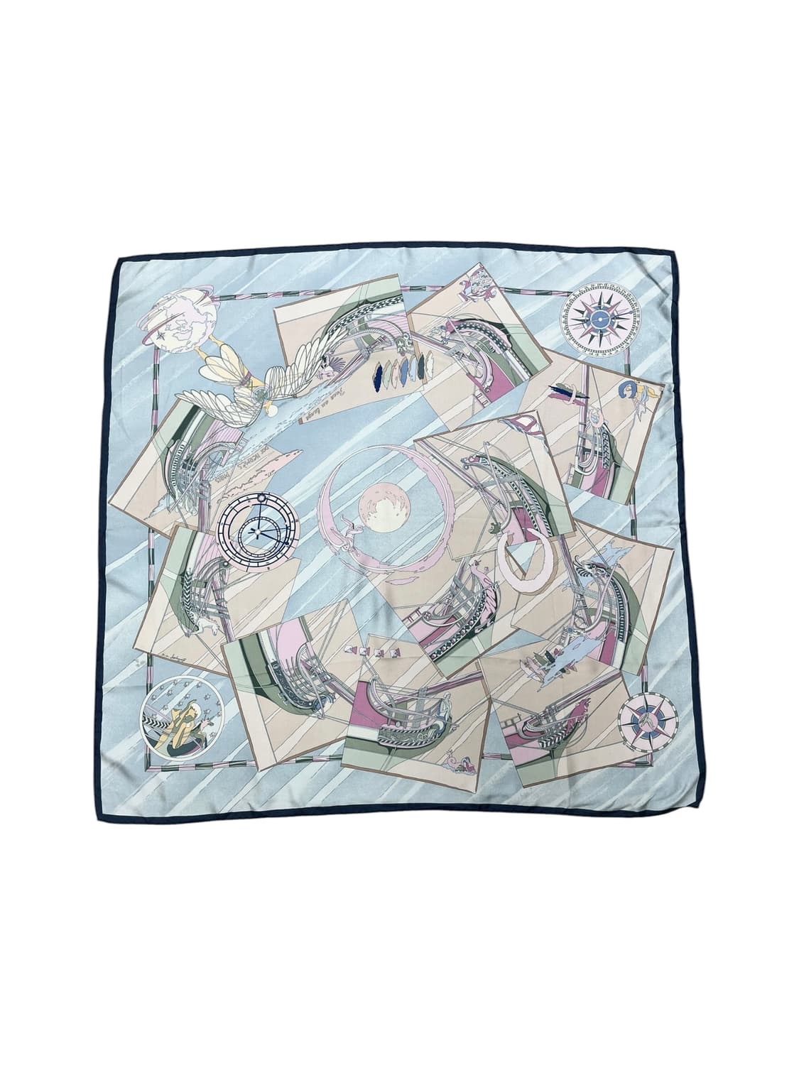 Hermes silk 100 classic voyage scarf 상품이미지6