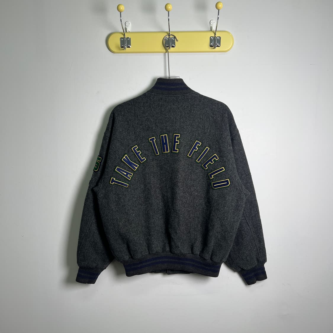 90's 맥그리거 울 바시티 자켓 M 상품이미지2