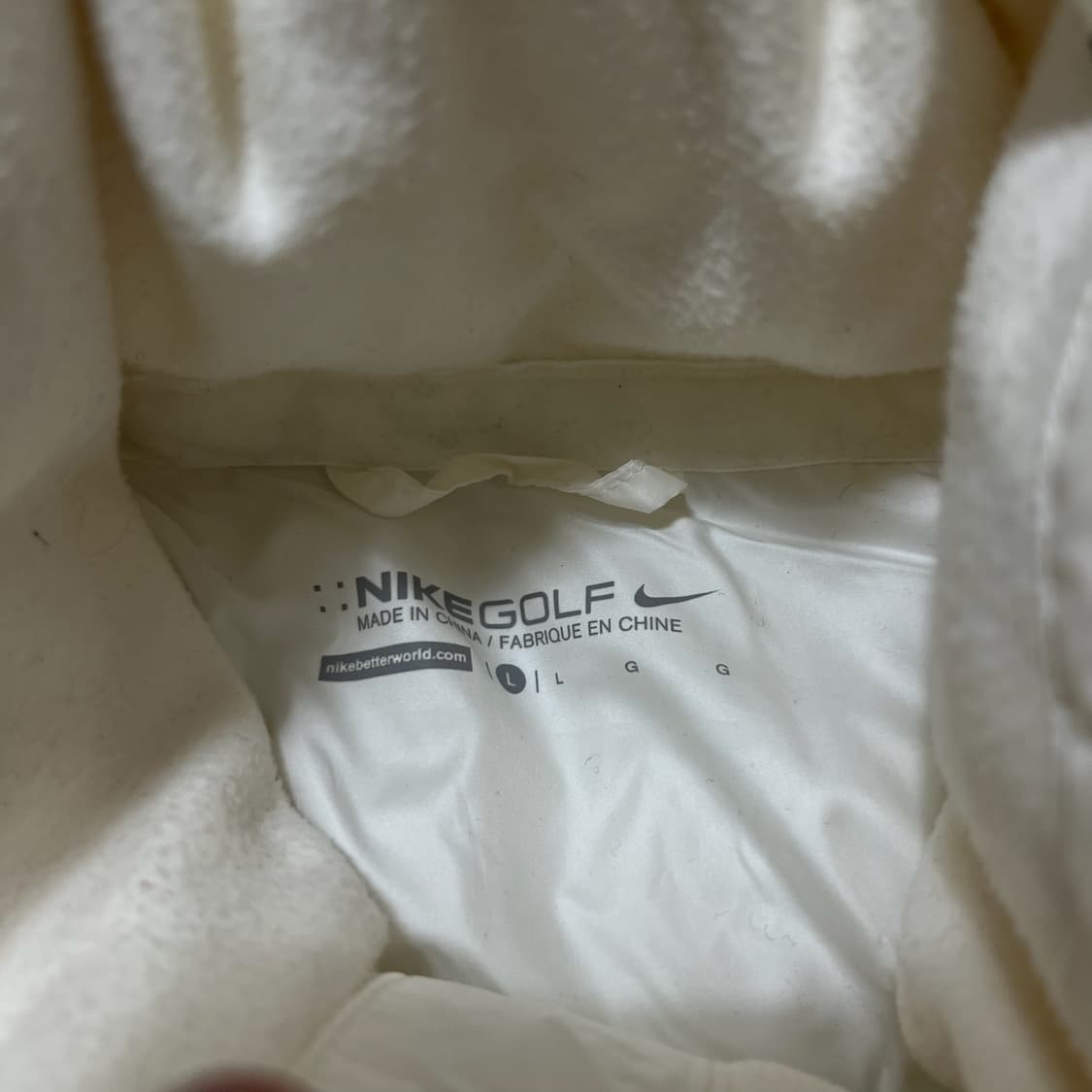 나이키 골프 여성 구스다운 패딩조끼 L/100  상품이미지5