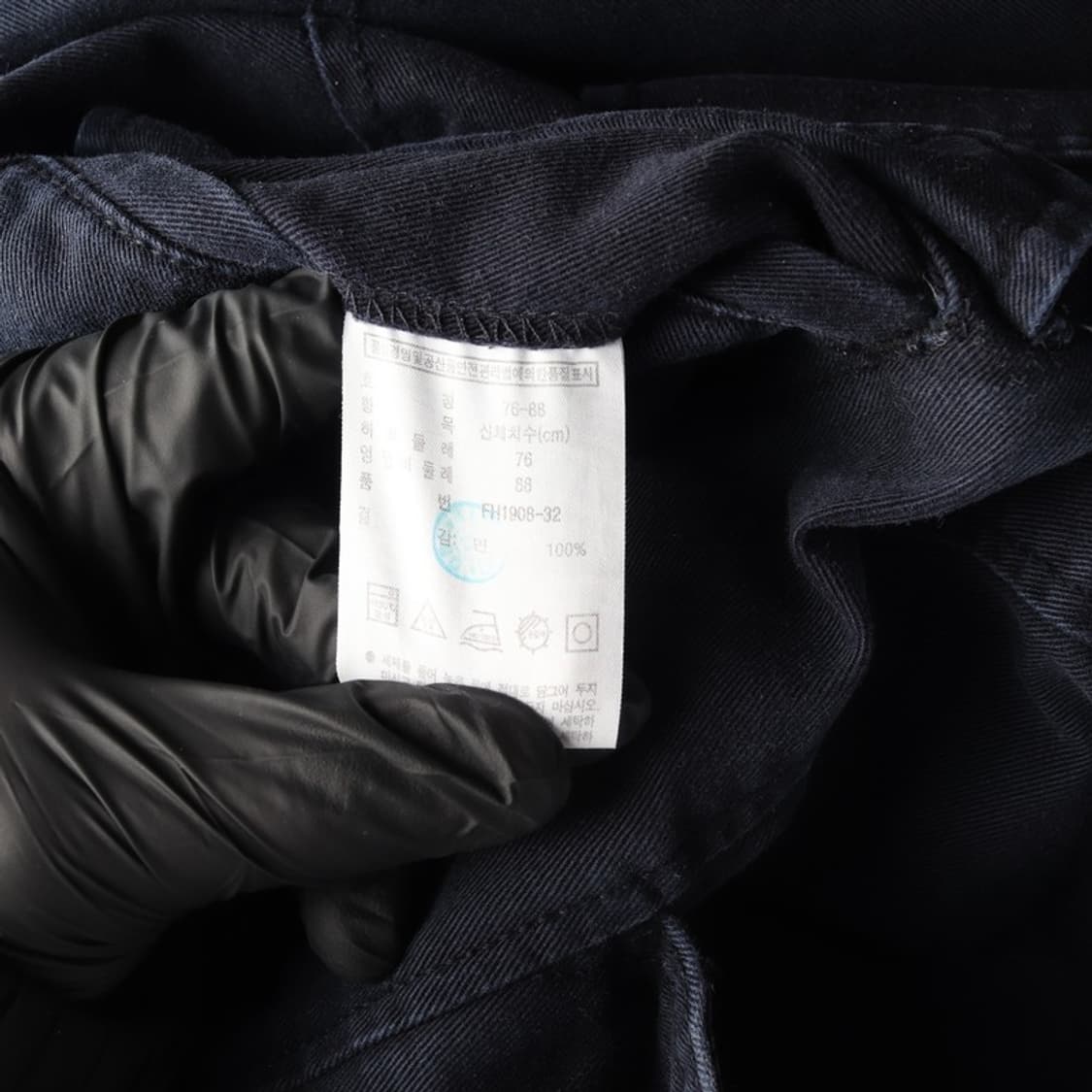 라코스테 시그니처 네이비 치노 반바지 상품이미지6