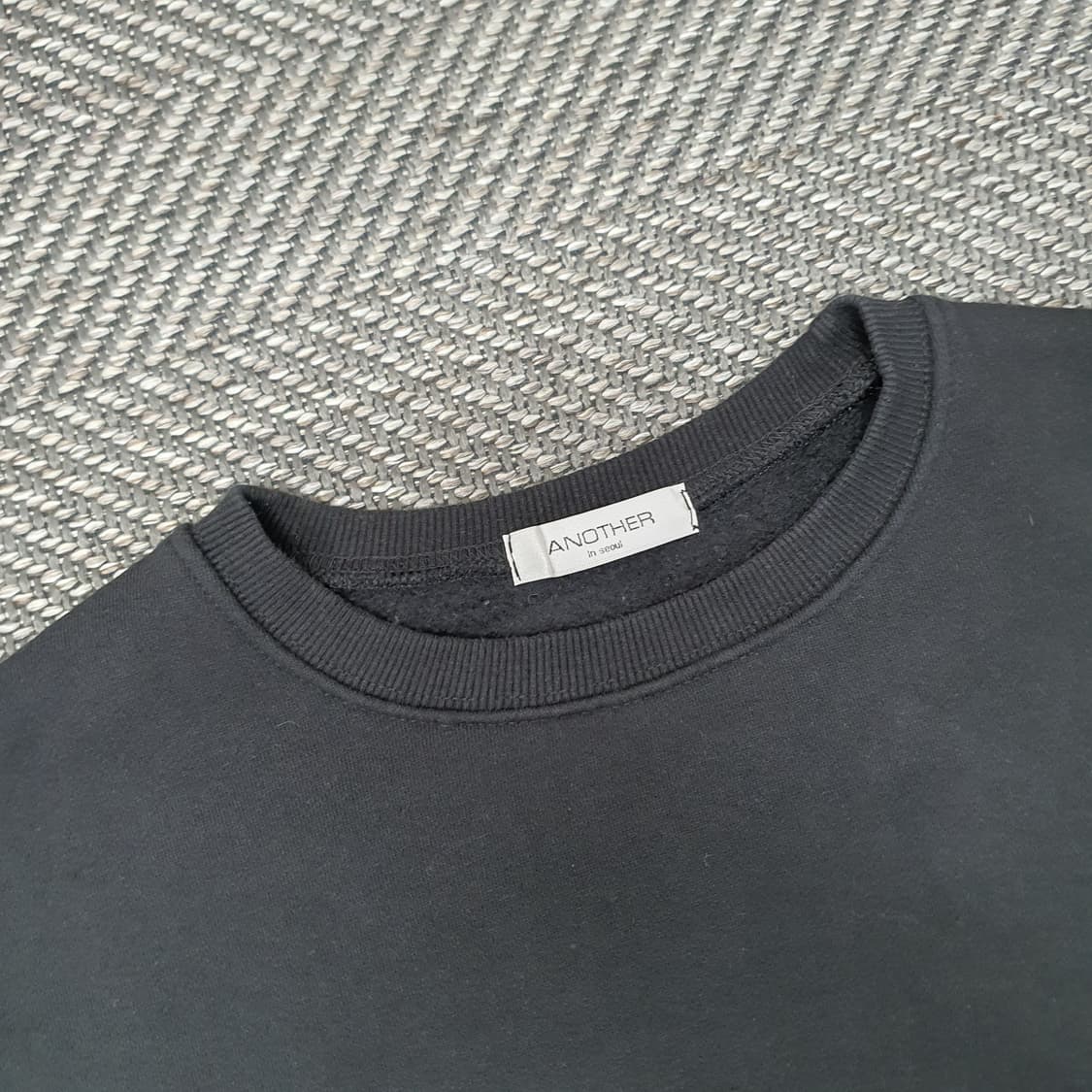 멋진 오버핏 기모 맨투맨 남자105 상품이미지2