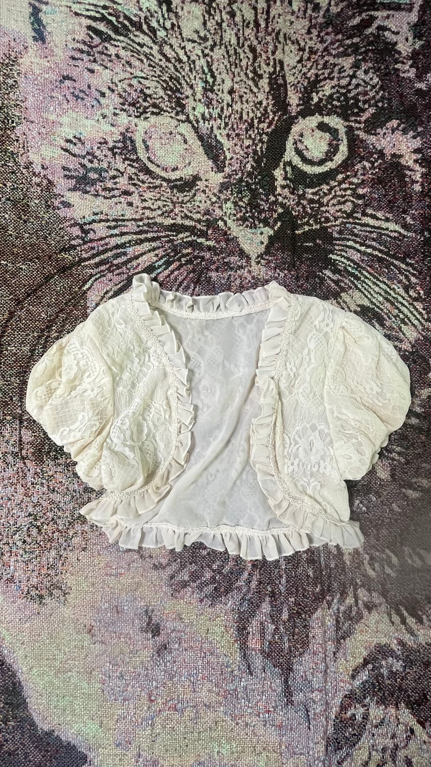 큐빈티지 큐빈 페어리 모리 볼레로 가디건 상품이미지1