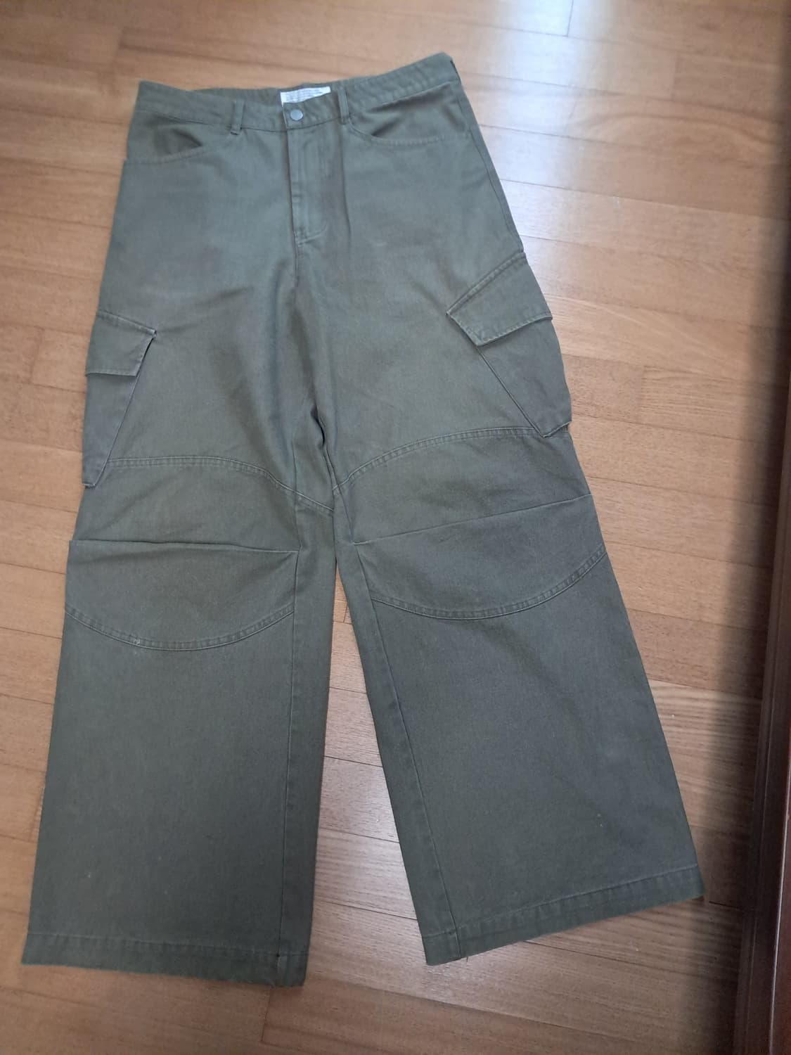 다이브인x무민서 베른카고팬츠 카키 2사이즈 상품이미지3