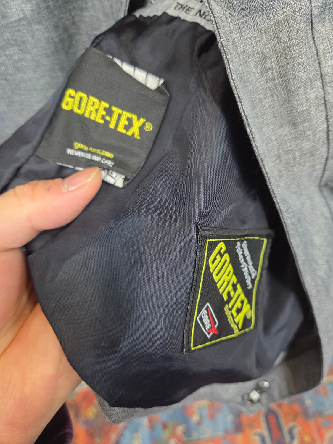 노스페이스 써밋시리즈 레인 고어텍스 자켓 xl 상품이미지6