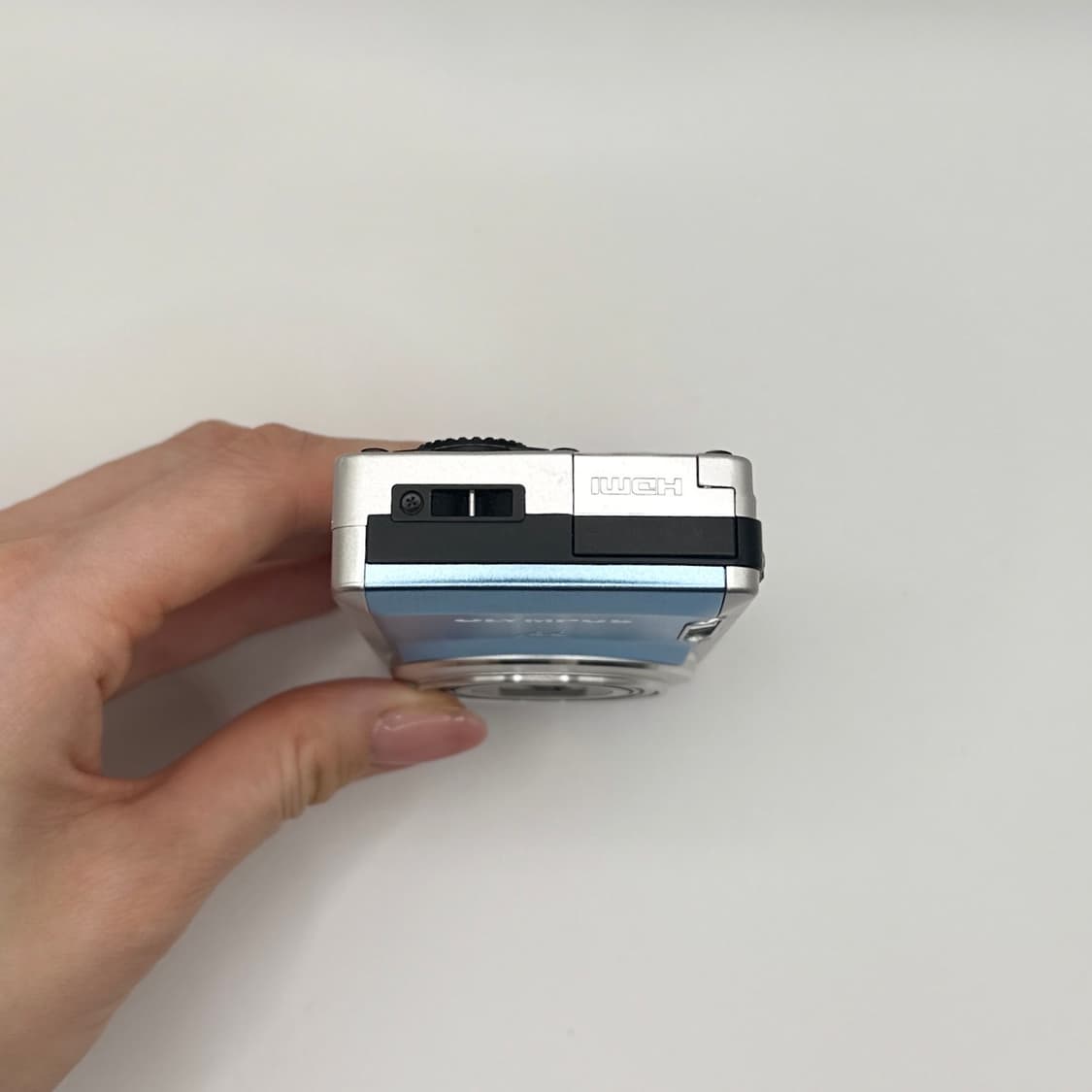 풀박!) Olympus 7040 올림푸스 뮤 7040 스카이 블루 상품이미지4