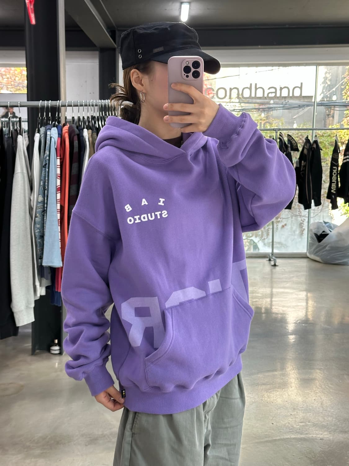 아이앱스튜디오 x THOR CONTAINER 후드티 상품이미지1