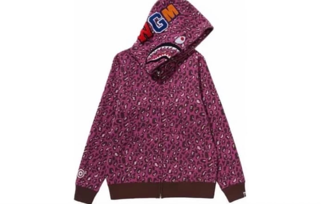 베이프 후드집업 해린 착용 상품이미지3