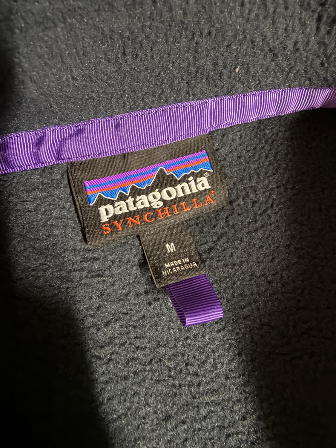 [M] 파타고니아 신칠라 헤비웨이트 피치블루 상품이미지2