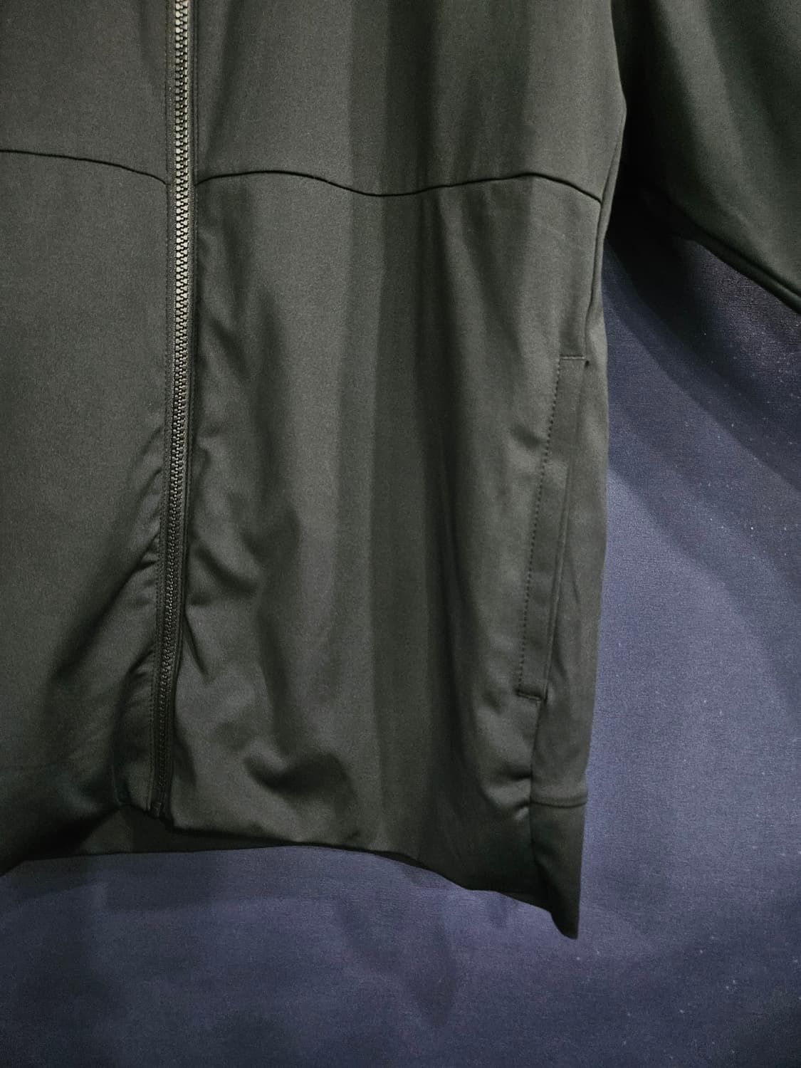 아디다스 삼선 블랙 남성 슬림핏 100~105 집업자켓  상품이미지6