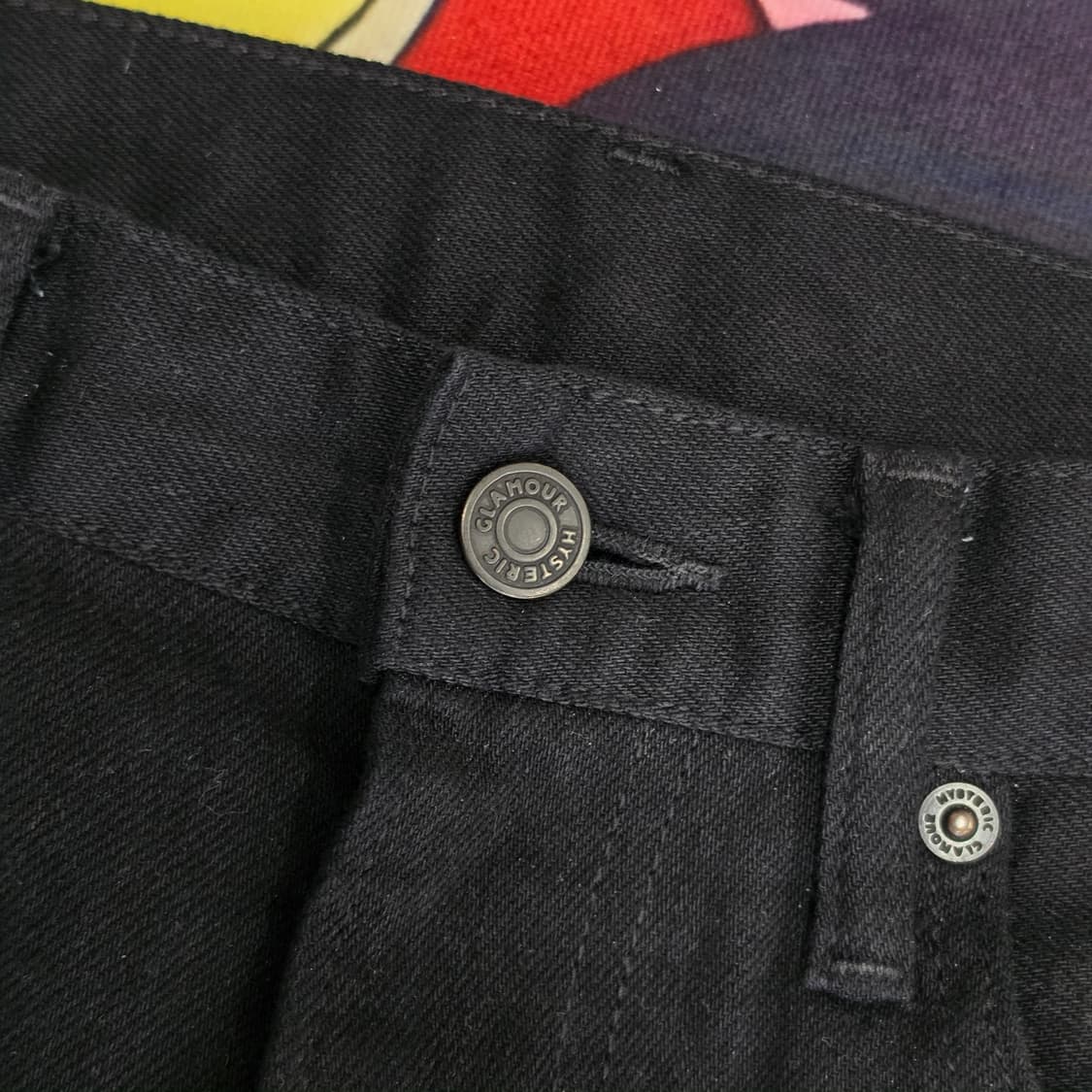 히스테릭 글래머 블랙 슬림 진 Hysteric Glamour 상품이미지4