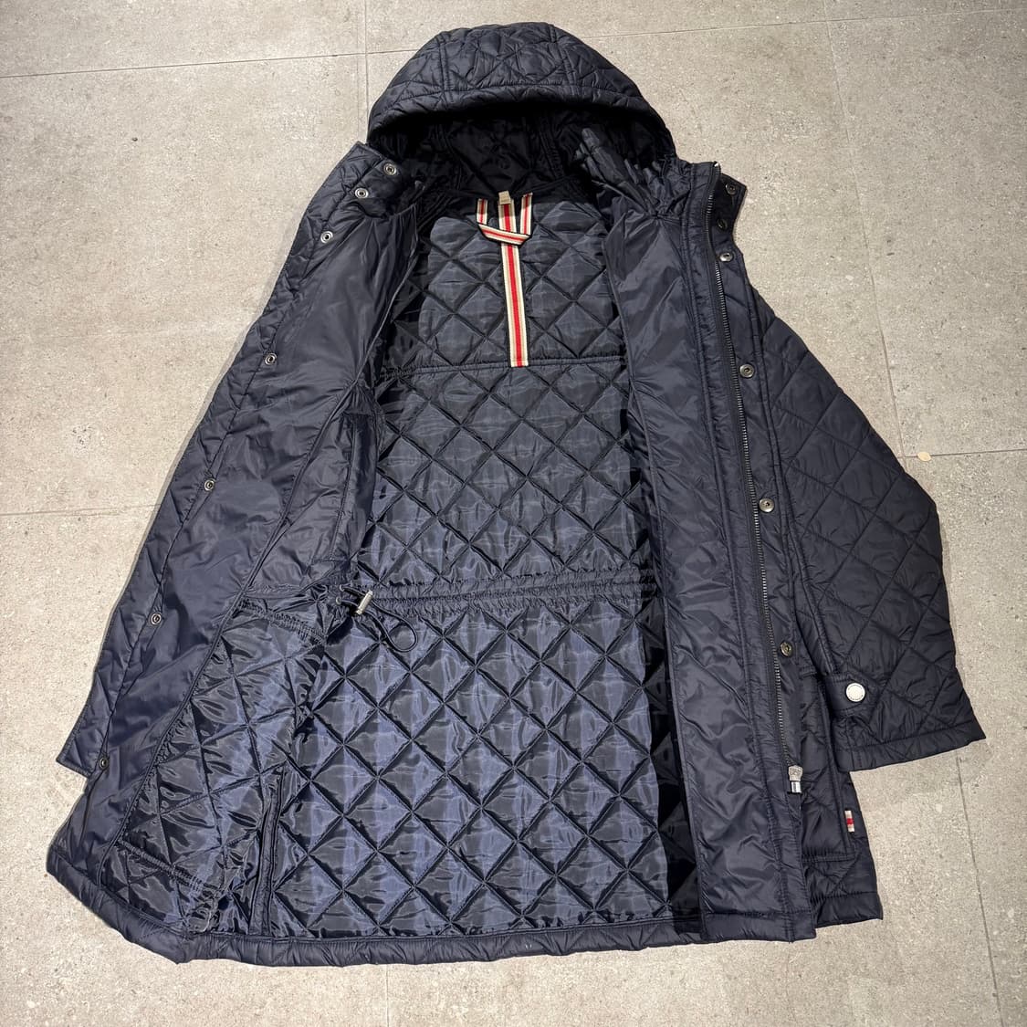 버버리 퀼팅 후드코트 XL 상품이미지6