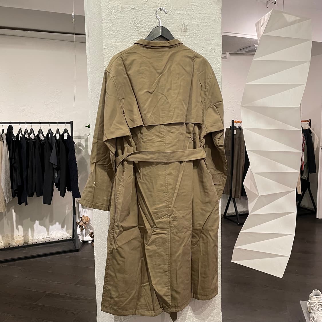 오라리 오버사이즈 트렌치 코트 상품이미지3