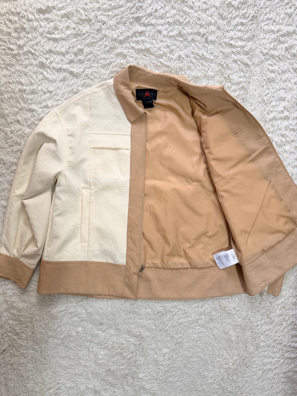 조던 우먼스 워크웨어 캔버스 재킷 (아이보리/베이지) - M사이즈 상품이미지4