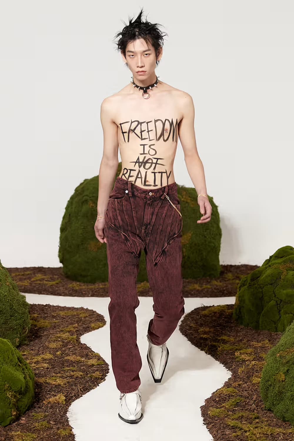 준태킴 ss23 코르셋 데님 s 상품이미지1
