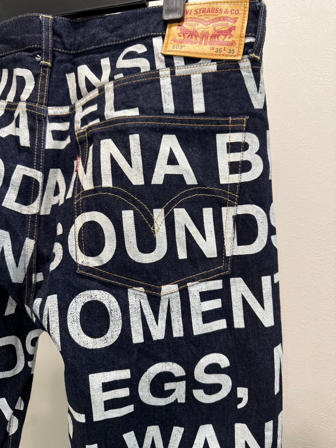 준야와타나베 17aw 리바이스 Poem 데님 상품이미지6