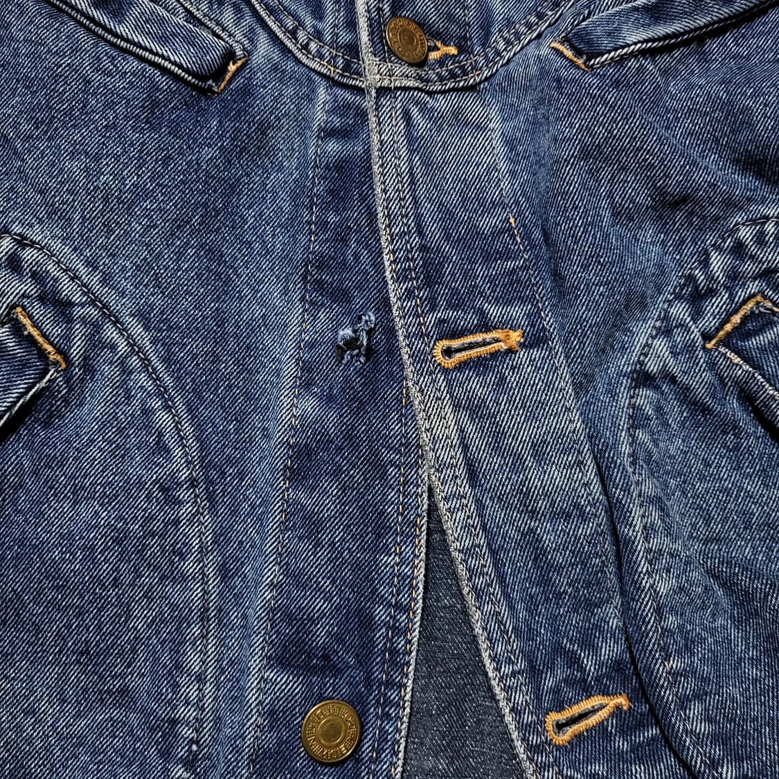 (L) 에드윈 웨스턴 데님 자켓 EDWIN 웨스턴자수 상품이미지9