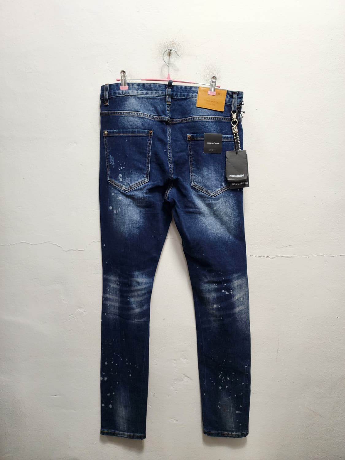 (새상품) Dsquared2 체인디테일 데미지 데님 상품이미지2