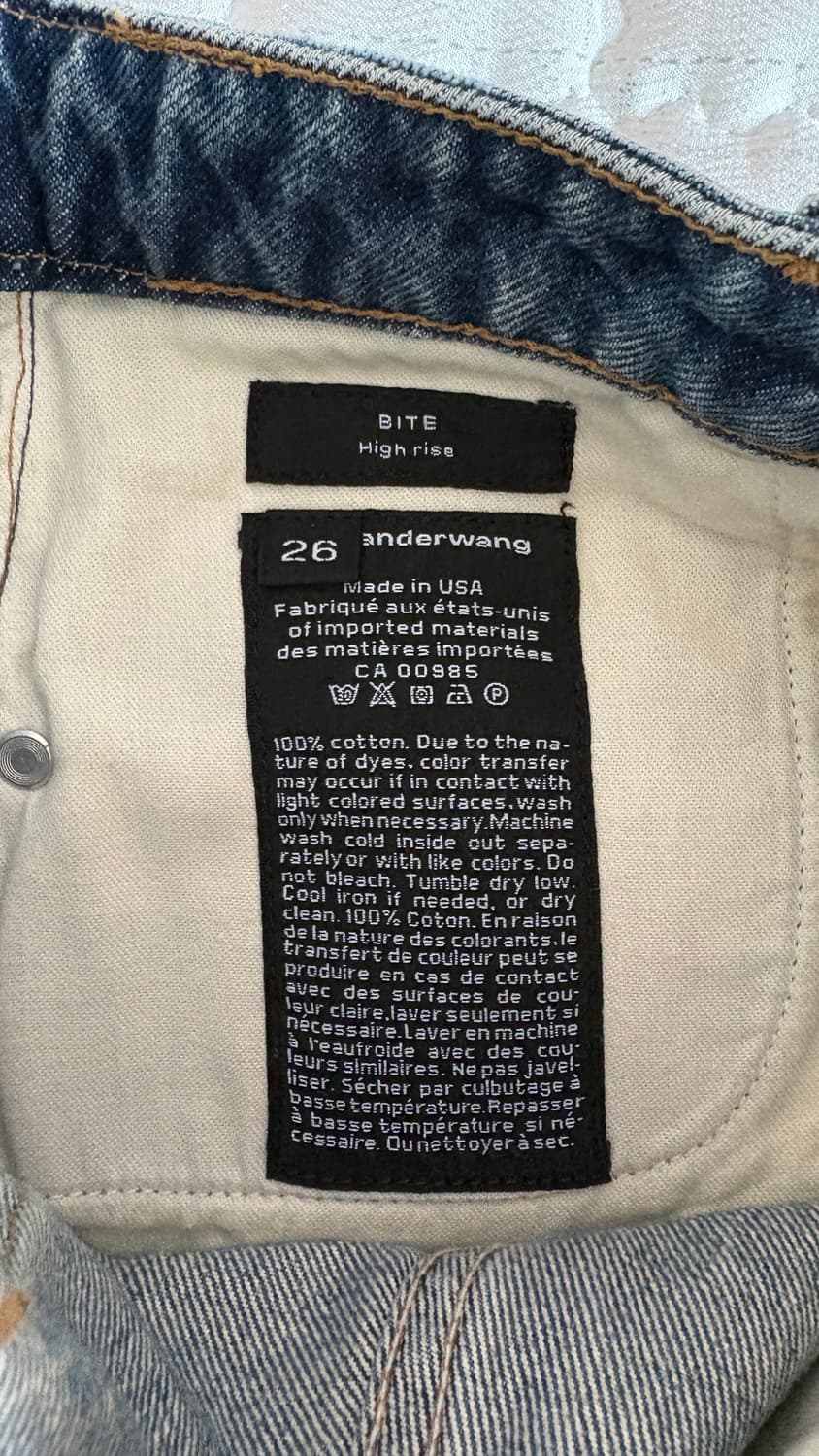 알렉산더왕 데님 쇼츠 반바지 26 상품이미지4