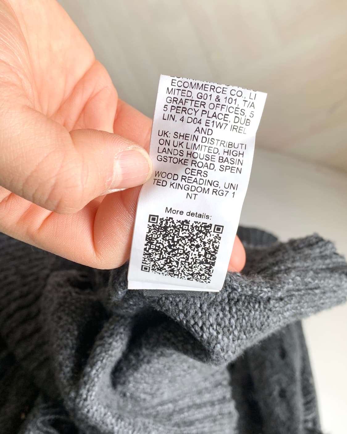 [MANFINITY] distressed oversized knit sw 상품이미지6