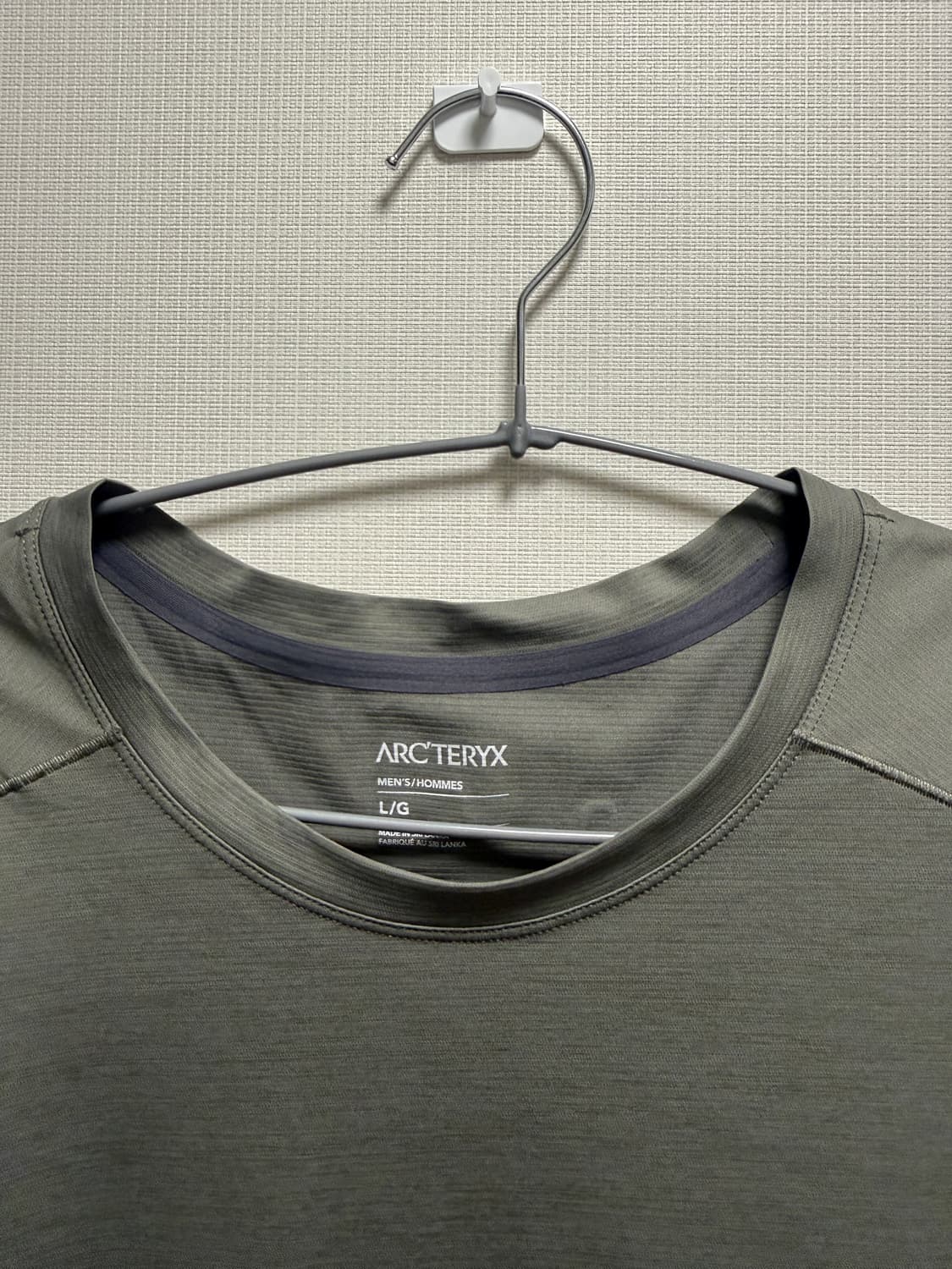 아크테릭스 코막 아크버드 로고 티셔츠 포리지 헤더 / L 상품이미지3