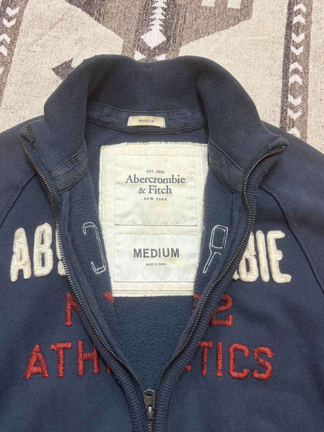 아베크롬비 빈티지 디테일 코튼 져지 상품이미지6