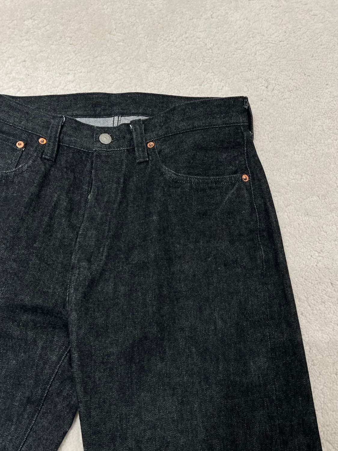 슈가케인 1947 블랙 레귤러 스트레이트 상품이미지6