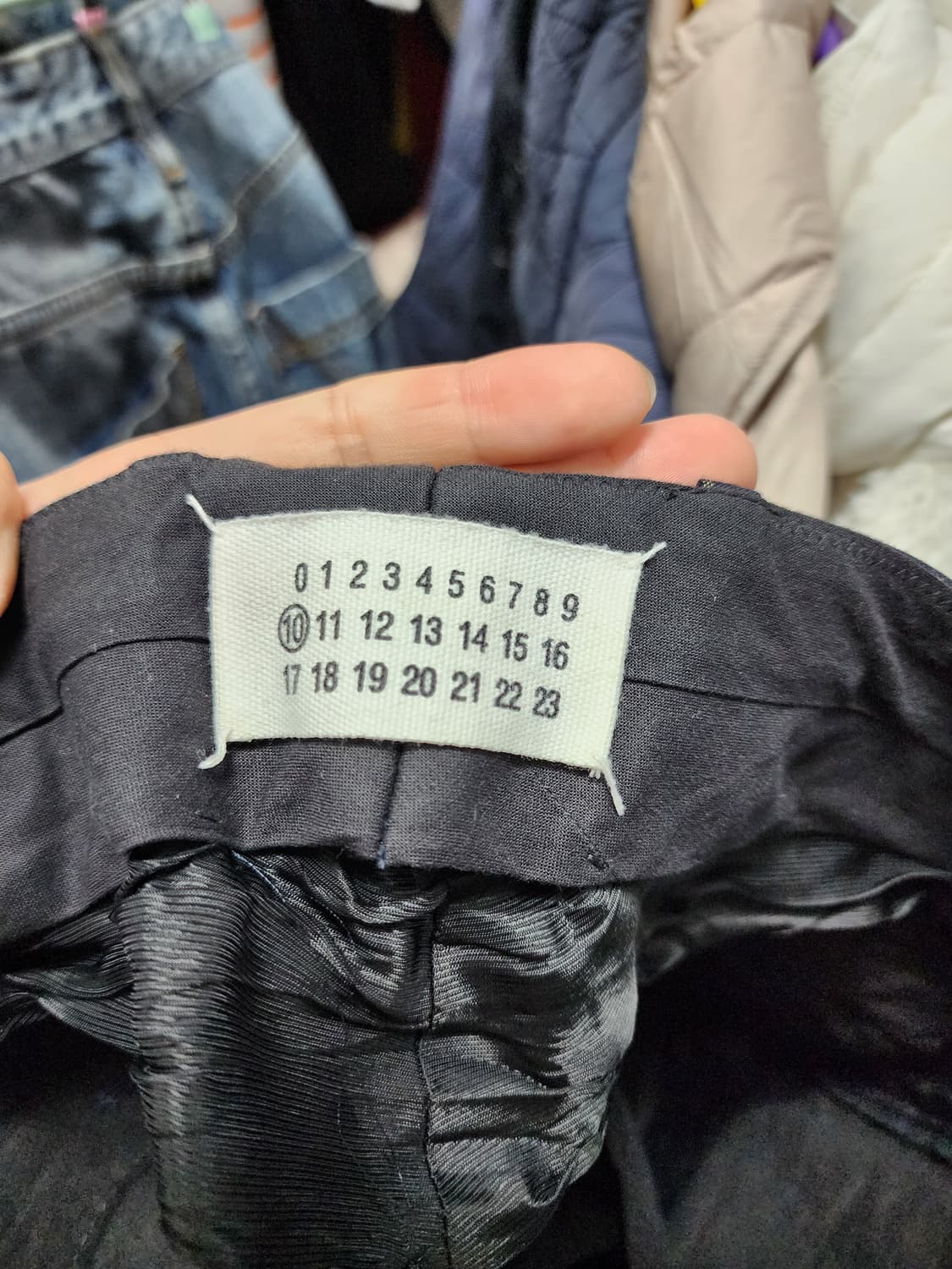 마르지엘라 스트라이프 슬랙스 상품이미지6