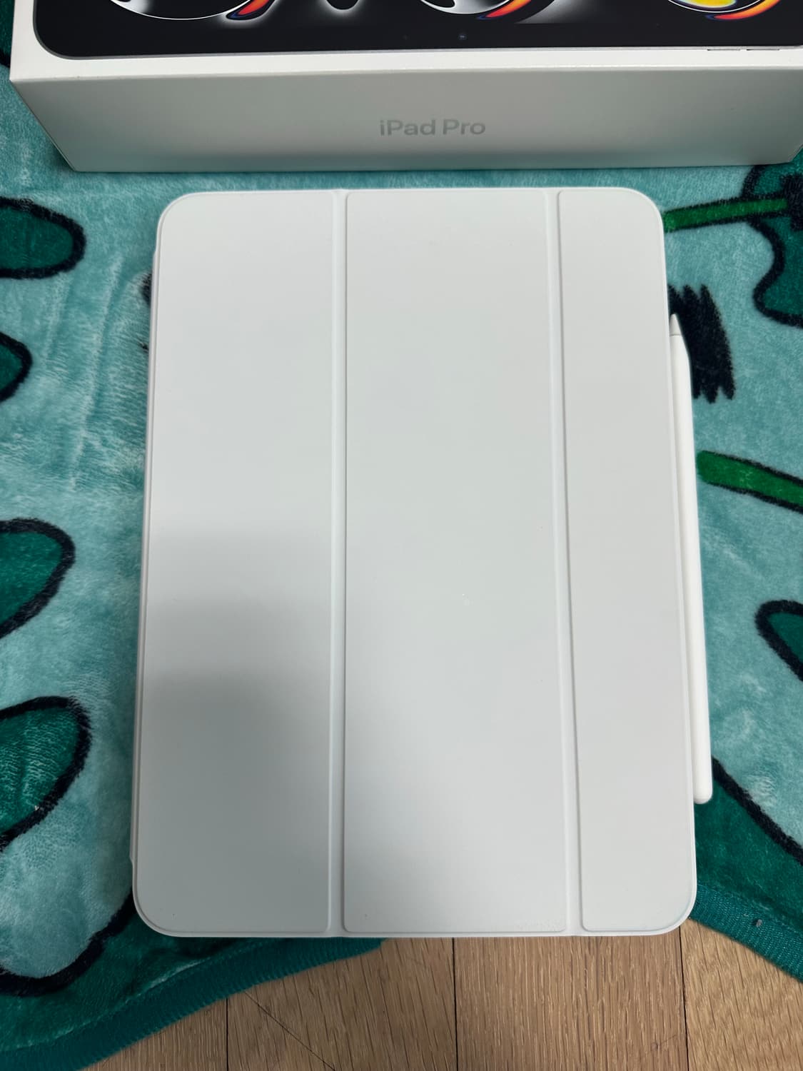 아이패드 프로 m4 실버 256+ 애플펜슬 프로 + 정품 케이스 상품이미지4