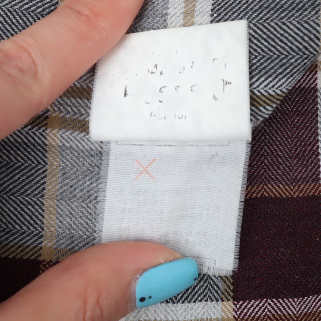 입생로랑 뿌르 옴므 브라운 플레이드 체크 셔츠 상품이미지10