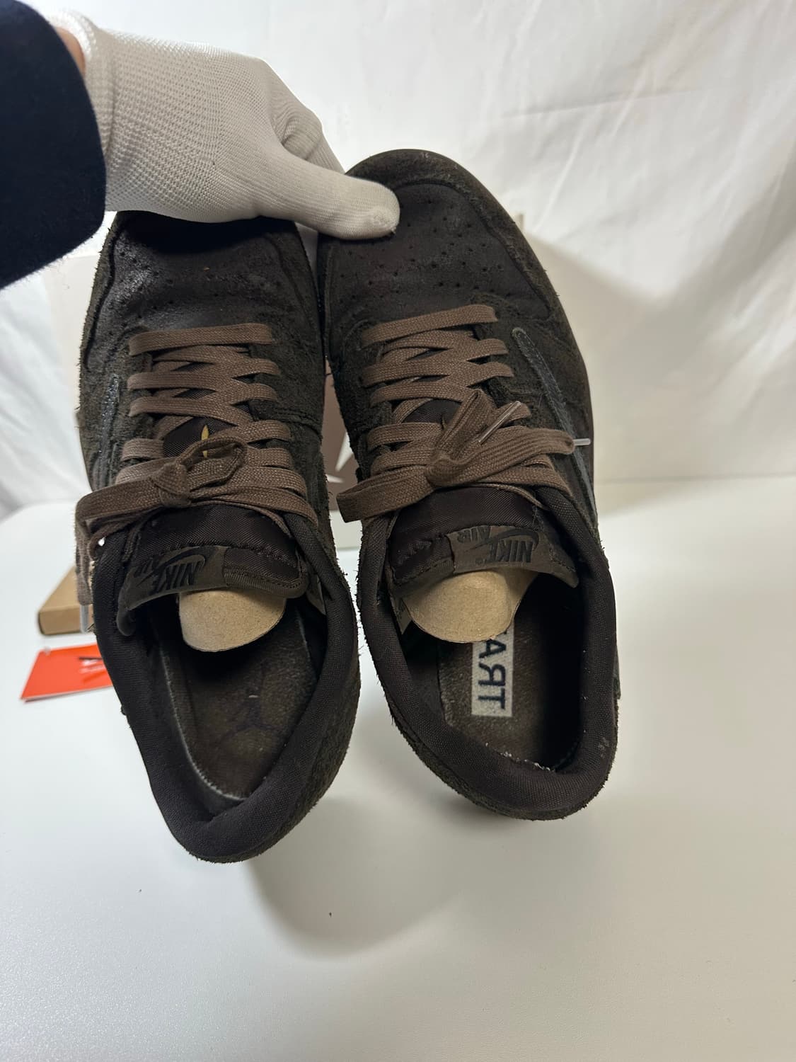 나이키 조던1X스캇 벨벳 브라운 (265) 상품이미지6