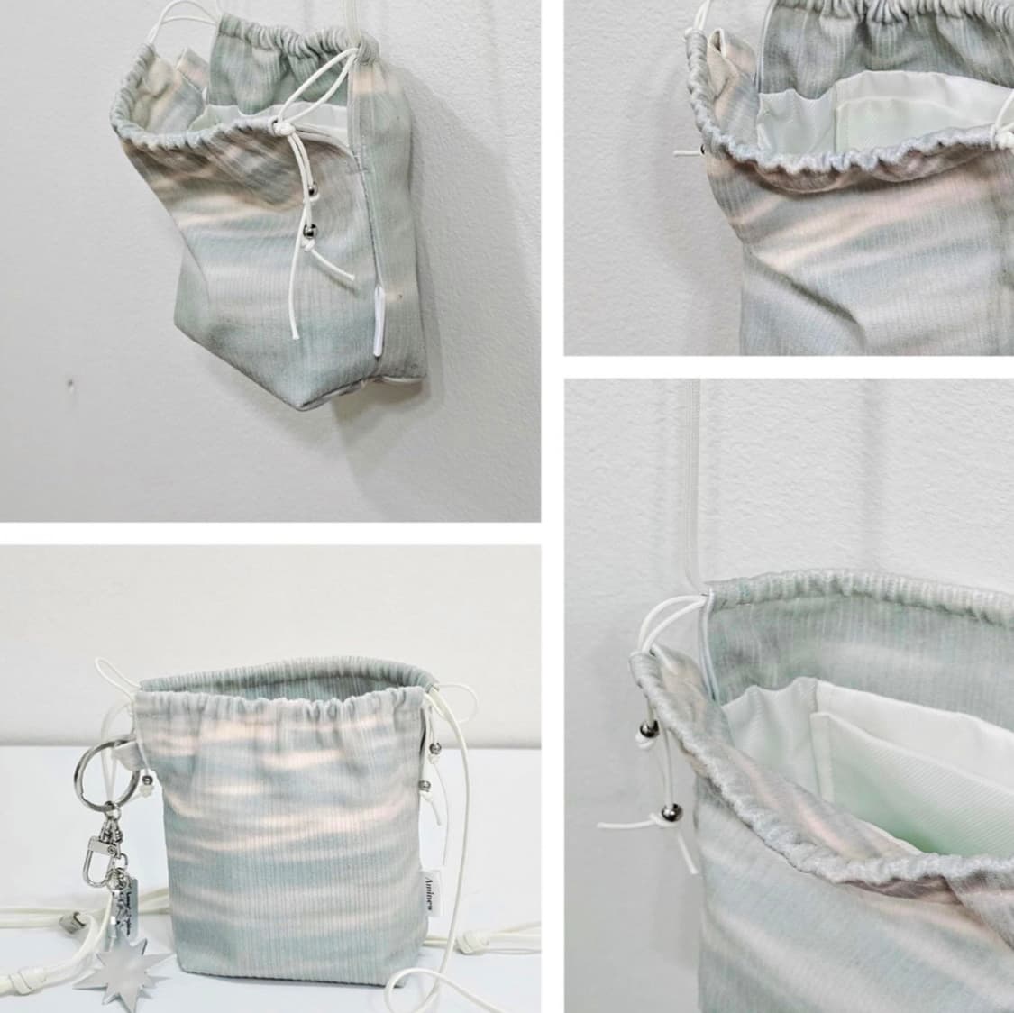 [새상품] 아미뉴 코듀로이 스트링 파우치 상품이미지5