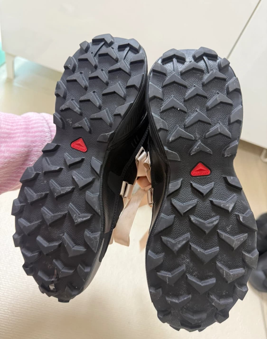 살로몬 샌디리앙 스피드크로스 3 리본 블랙 230 상품이미지4