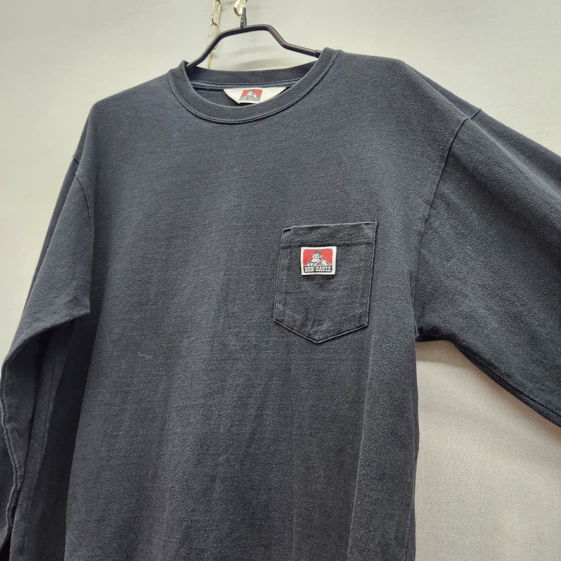 벤 데이비스 로고 원포켓 긴팔 롱슬리브 L(L) 상품이미지3