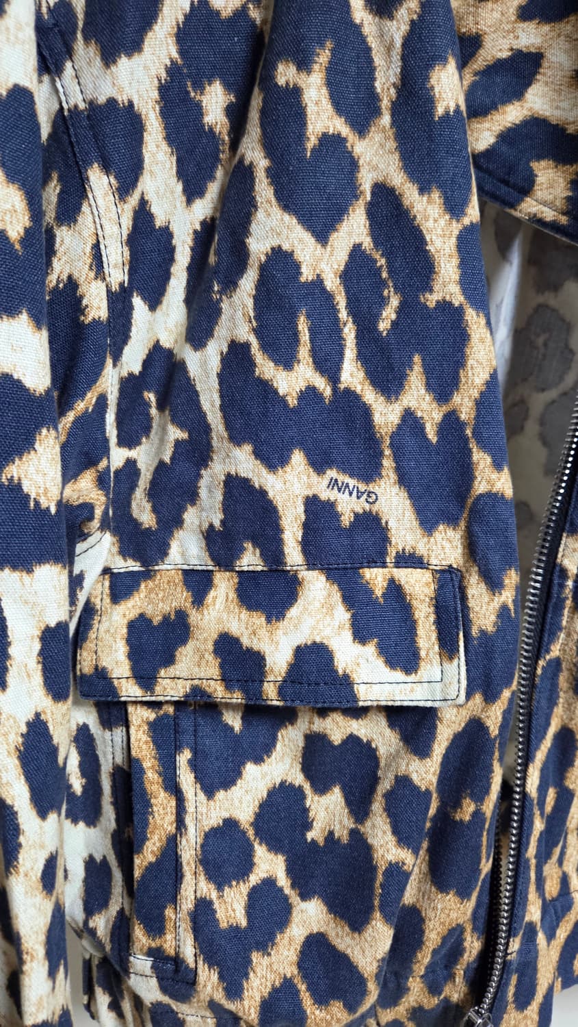 GANNI 가니 레오파드 자켓 상품이미지4