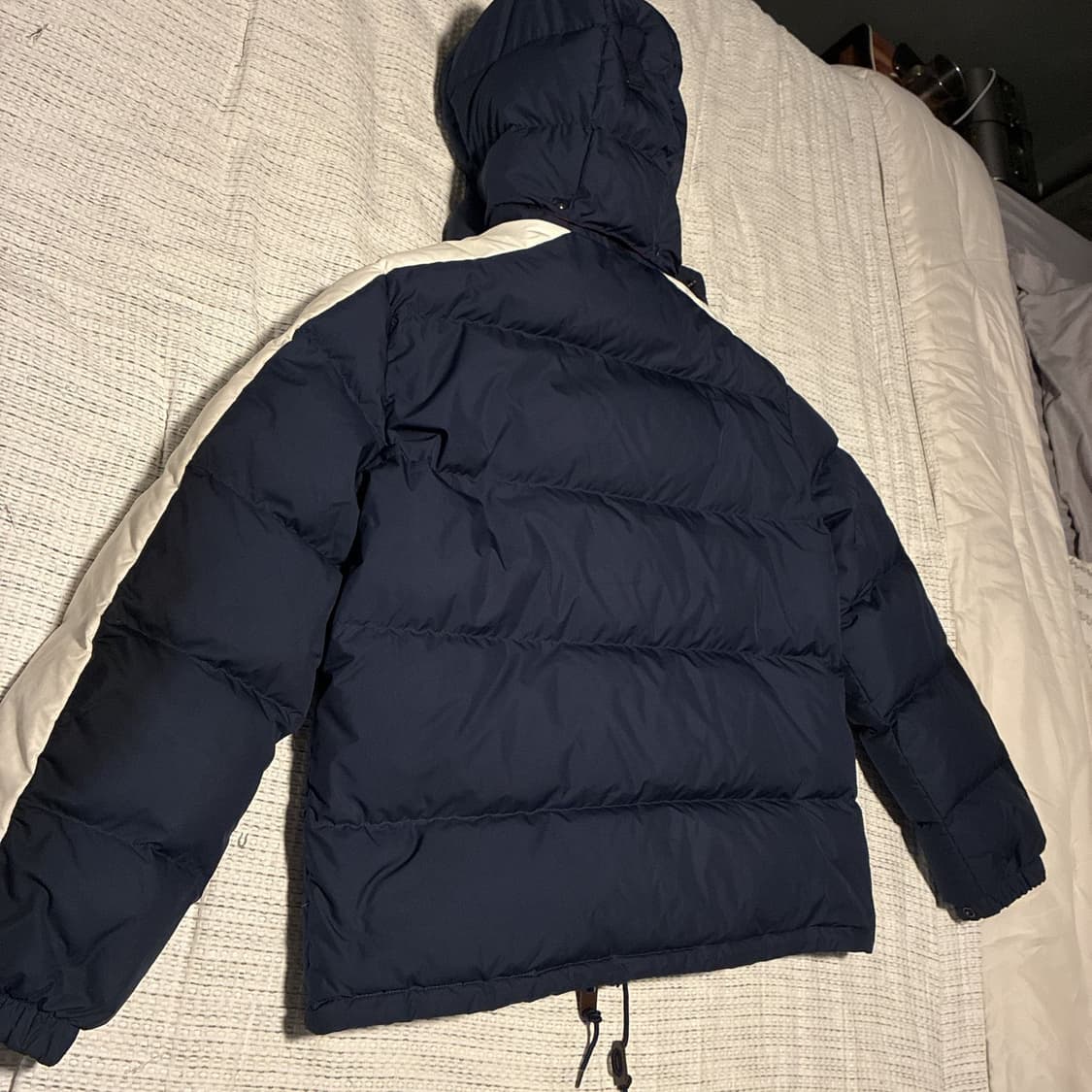 폴로 랄프로렌 레터링 다운 패딩 네이비 상품이미지8