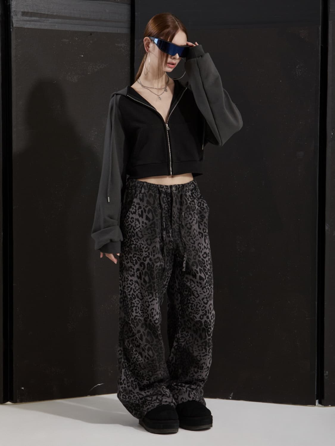 게이트리스 레오파드 데님 상품이미지6