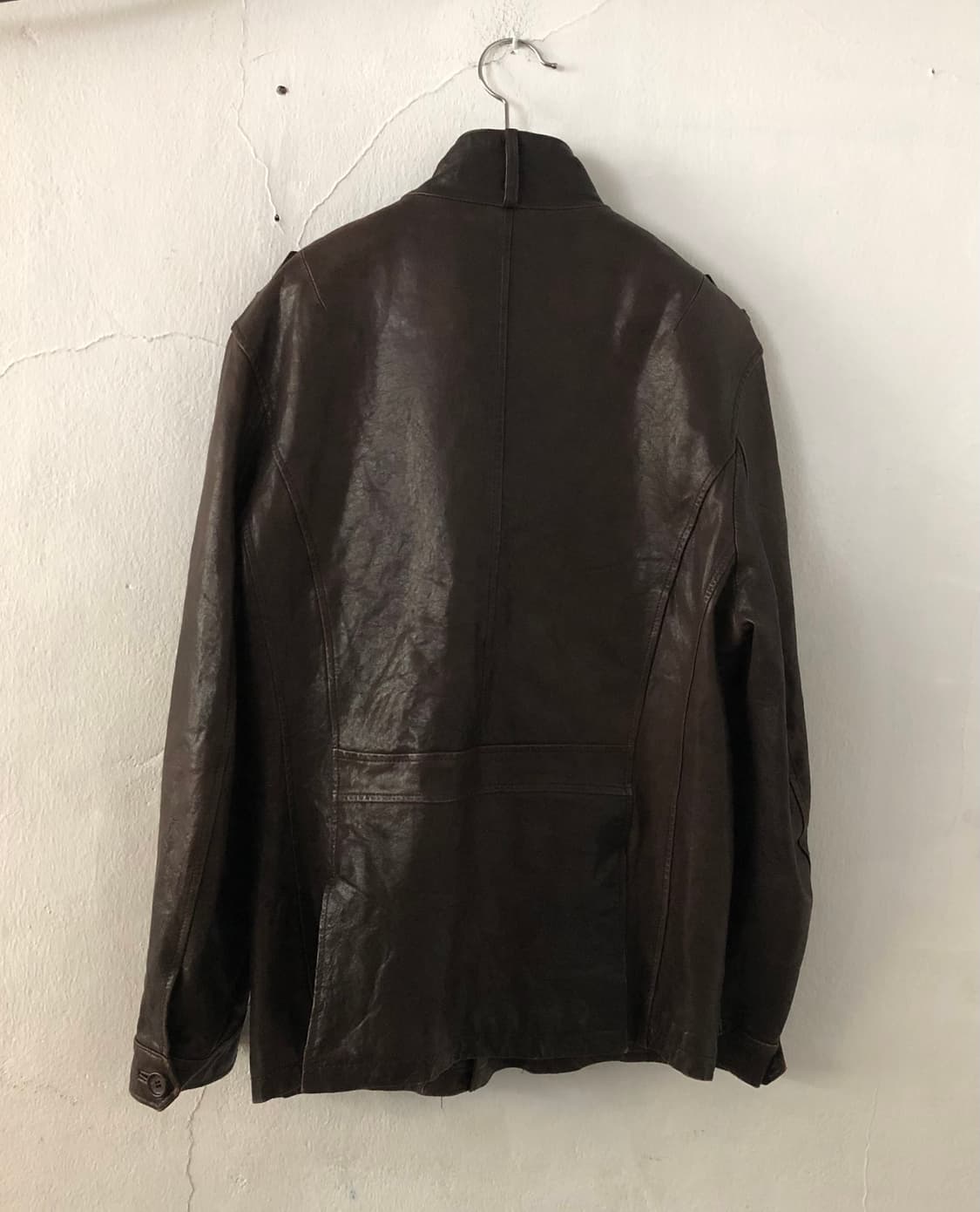 Kinloch Anderson Leather Jacket(95) 상품이미지5