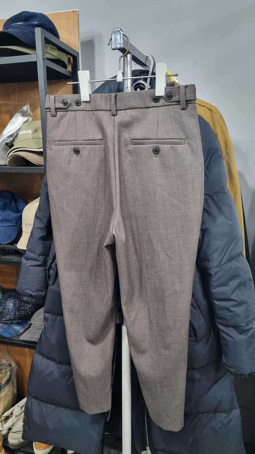 노이어 원턱 슬랙스 허리30~31(허리반품39) 2번착용 상품이미지3