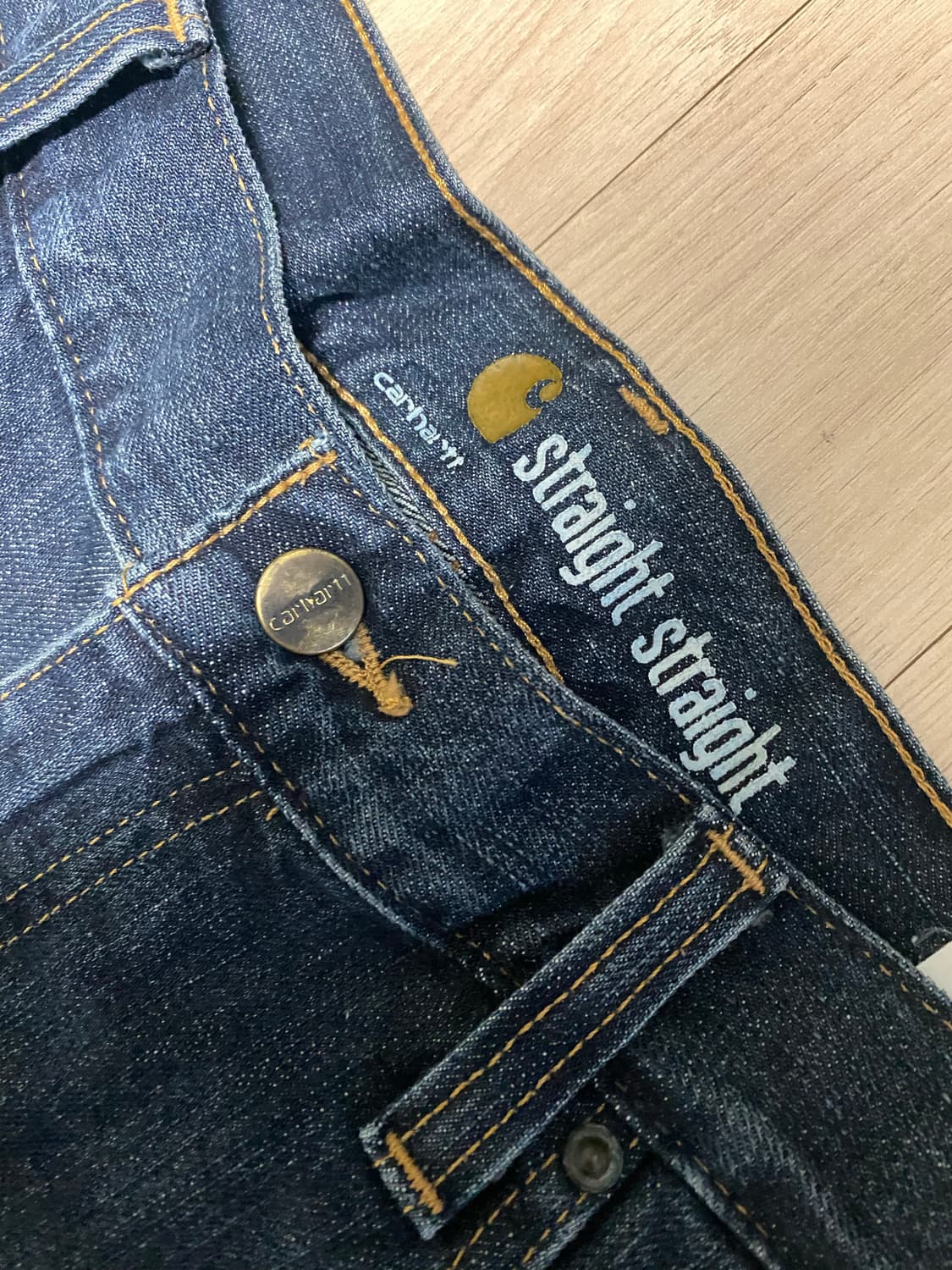 칼하트 스트레이트 진 36x38 상품이미지2