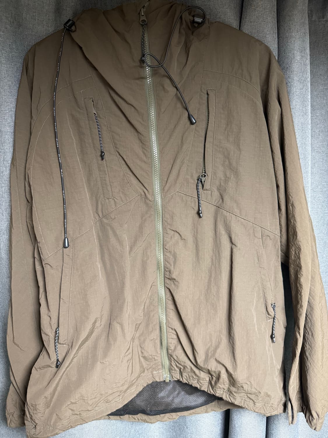 글랙 GJ013 나인볼 윈드스타퍼 자켓 (OLIVE) M 상품이미지2